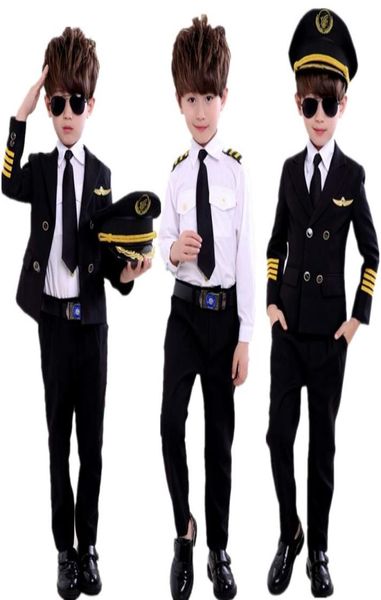new fashion children039s day pilot uniform stewardess cosplay halloween costumes for kids disguise girl boy captain aircraft fa8231785, Black;red
new fashion children039s day pilot uniform stewardess cosplay halloween costumes for kids disguise girl boy captain aircraft fa8231785, Black;red