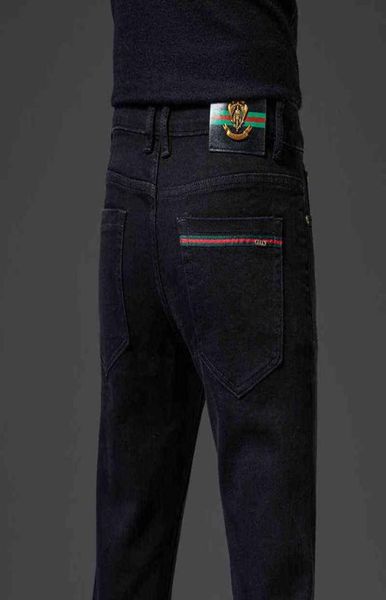 and autumn winter men039s jeans elastic medium waist small straight brand black gc1371414, Blue
and autumn winter men039s jeans elastic medium waist small straight brand black gc1371414, Blue
