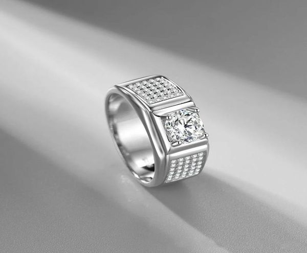 s european and american 925 sterling silver platinum plated domineering diamond ring fashion business male jewelry gift5917870, Golden;silver
s european and american 925 sterling silver platinum plated domineering diamond ring fashion business male jewelry gift5917870, Golden;silver