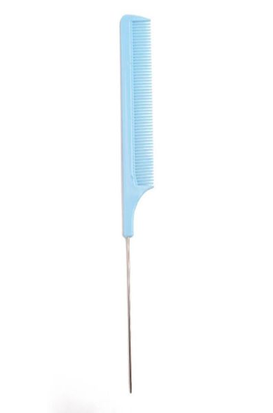 rat tail combs pintail hair combs streak steel pin comb antistatic comb heat resistant hairdressing comb for men and women3683730, Silver 
rat tail combs pintail hair combs streak steel pin comb antistatic comb heat resistant hairdressing comb for men and women3683730, Silver