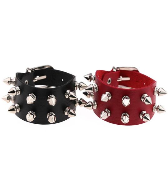 pretty leather bracelet unique spikes rivet stud wide leather punk gothic rock cuff bangle bracelet men jewelry8647043, Golden;silver
pretty leather bracelet unique spikes rivet stud wide leather punk gothic rock cuff bangle bracelet men jewelry8647043, Golden;silver