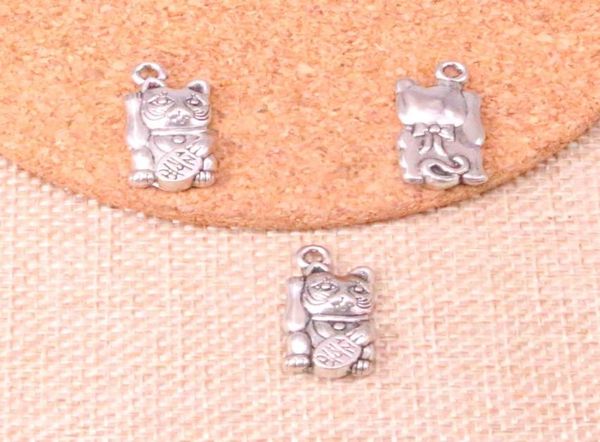 38pcs charms lucky cat 2311mm antique making pendant fitvintage tibetan silverdiy handmade jewelry7346222, Bronze;silver
38pcs charms lucky cat 2311mm antique making pendant fitvintage tibetan silverdiy handmade jewelry7346222, Bronze;silver