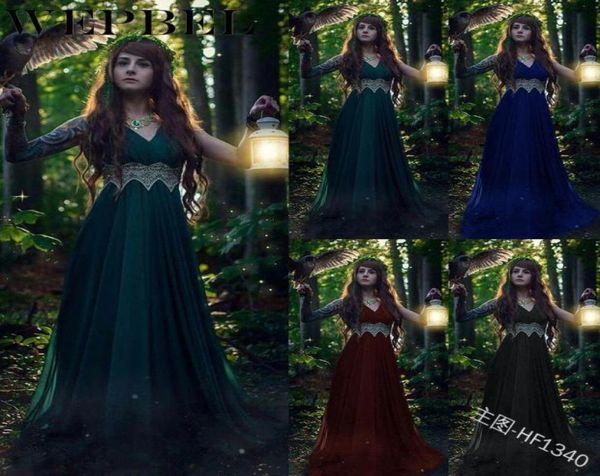 women vintage medieval dress renaissance gowns dark gothic floor length long cosplay dresses casual4208608, Black;gray
women vintage medieval dress renaissance gowns dark gothic floor length long cosplay dresses casual4208608, Black;gray