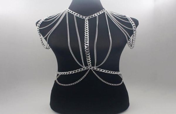 chains gold body jewelry women necklaces pendants tassel alloy punk long necklace 2021 designer female fashion by2066205078, Silver
chains gold body jewelry women necklaces pendants tassel alloy punk long necklace 2021 designer female fashion by2066205078, Silver