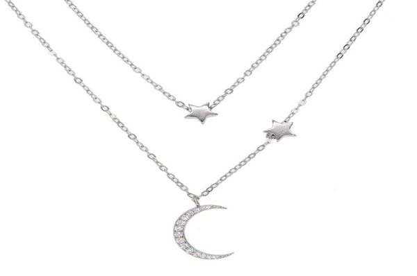 fine 925 sterling silver factory whole 2018 christmas moon star necklace cz moon charm double layer thin chain minimal delicate st5468411
fine 925 sterling silver factory whole 2018 christmas moon star necklace cz moon charm double layer thin chain minimal delicate st5468411