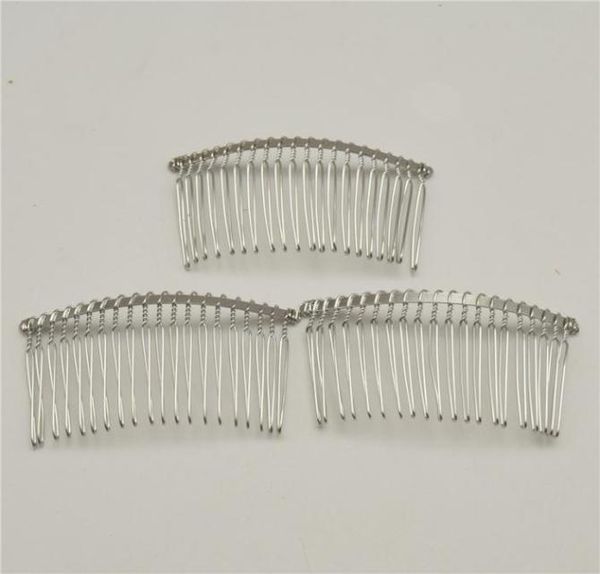50pcs blackgoldsilver 20 teeth wedding bridal diy wire metal hair comb clips hair findings accessories1940707, Blue;slivery
50pcs blackgoldsilver 20 teeth wedding bridal diy wire metal hair comb clips hair findings accessories1940707, Blue;slivery