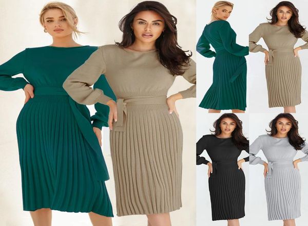 2022 new autumn and winter knitted dress slim pleated medium long bottomed sweater skirt1699540, Black;gray
2022 new autumn and winter knitted dress slim pleated medium long bottomed sweater skirt1699540, Black;gray