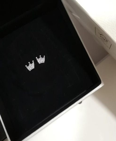 classic delicate crown stud earrings for 925 sterling silver rose gold plated cz diamond personality ladies earrings with box6984630, Golden;silver
classic delicate crown stud earrings for 925 sterling silver rose gold plated cz diamond personality ladies earrings with box6984630, Golden;silver