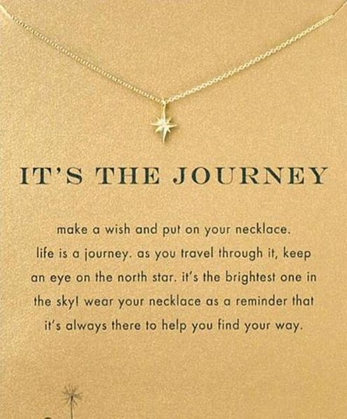 with card cute dogeared necklace with polaris pendant it039s the journey no fade and 823493, Silver
with card cute dogeared necklace with polaris pendant it039s the journey no fade and 823493, Silver