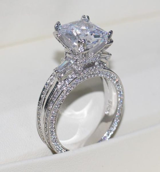 vecalon women big jewelry ring princess cut 10ct diamond stone 300pcs cz 925 sterling silver engagement wedding ring gift1459454, Slivery;golden
vecalon women big jewelry ring princess cut 10ct diamond stone 300pcs cz 925 sterling silver engagement wedding ring gift1459454, Slivery;golden