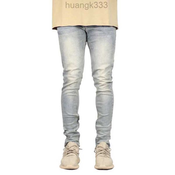 ripped jeansfashionable and trendy jeans with zipper decoration, slim fitting and vintage men's jeans, Blue
ripped jeansfashionable and trendy jeans with zipper decoration, slim fitting and vintage men's jeans, Blue