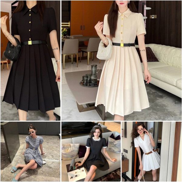 2023 women polo dress designer dress clothing short sleeved skirt embroidered skirt polo collar women fashion casual dresses size s-l 69vr#, Black;gray
2023 women polo dress designer dress clothing short sleeved skirt embroidered skirt polo collar women fashion casual dresses size s-l 69vr#, Black;gray