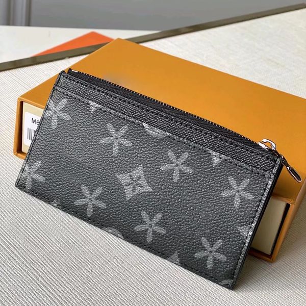m30271 coin card holders wallets classic genuine leather credit card 4 card slots luxurys designers women men cardholder flower rectangle zi, Brown;gray
m30271 coin card holders wallets classic genuine leather credit card 4 card slots luxurys designers women men cardholder flower rectangle zi, Brown;gray