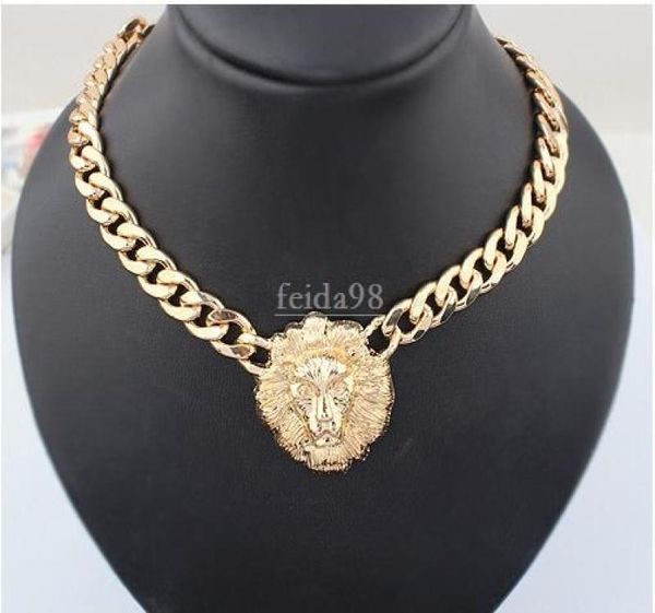 big gold necklace for women animal head necklaces fashion gold chunky chain gold women8686031, Silver
big gold necklace for women animal head necklaces fashion gold chunky chain gold women8686031, Silver