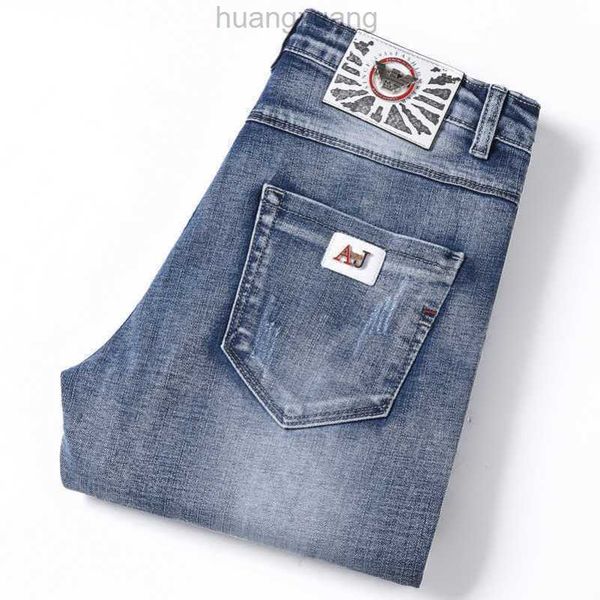 designer jeans light luxury summer thin custom woven denim fabric wash soft slim fit small foot light blue jeans
designer jeans light luxury summer thin custom woven denim fabric wash soft slim fit small foot light blue jeans