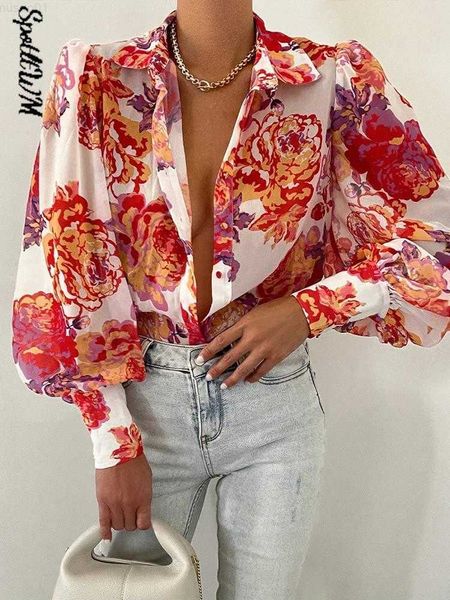 women's blouses shirts women's floral print puff sleeve shirt female elegant casual v neck shirts 2022 spring summer fashion offic, White
women's blouses shirts women's floral print puff sleeve shirt female elegant casual v neck shirts 2022 spring summer fashion offic, White