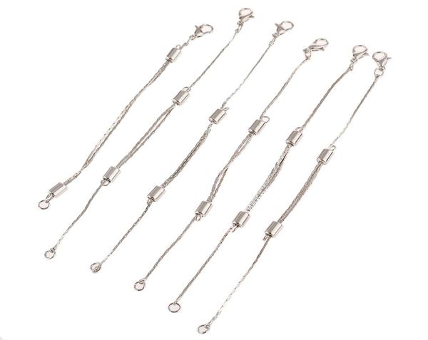 extension chains copper stainless steel adjustable movable necklace chain for diy jewelry making findings bracelet necklace6597561, Silver
extension chains copper stainless steel adjustable movable necklace chain for diy jewelry making findings bracelet necklace6597561, Silver