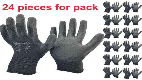 24pieces12 pai safety working gloves black pu nylon cotton glove industrial protective work gloves brand supplier7756995
24pieces12 pai safety working gloves black pu nylon cotton glove industrial protective work gloves brand supplier7756995