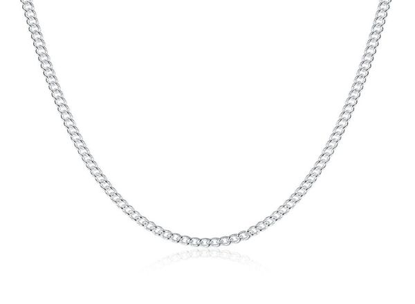 fashion jewelry silver chain 925 necklace 2mm curb chain for women girl 16 18 20 22 24 inches4707818
fashion jewelry silver chain 925 necklace 2mm curb chain for women girl 16 18 20 22 24 inches4707818