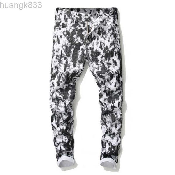 jeans for mennew men's casual pants personalized trend digital printed pants streetwear youth elastic fitting cargo pants, Blue
jeans for mennew men's casual pants personalized trend digital printed pants streetwear youth elastic fitting cargo pants, Blue