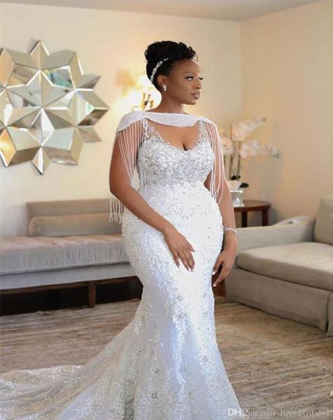 designer 2021 mermaid weddding dreses with wrap beading crystal lace appliqued bridal gowns south african plus size marriage 2499158, White
designer 2021 mermaid weddding dreses with wrap beading crystal lace appliqued bridal gowns south african plus size marriage 2499158, White