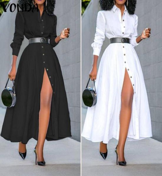 casual dresses loose long sleeve shirt dress 2021 vonda fashion womens vintage solid color office split party vestidos 5xl6979911, Black;gray
casual dresses loose long sleeve shirt dress 2021 vonda fashion womens vintage solid color office split party vestidos 5xl6979911, Black;gray