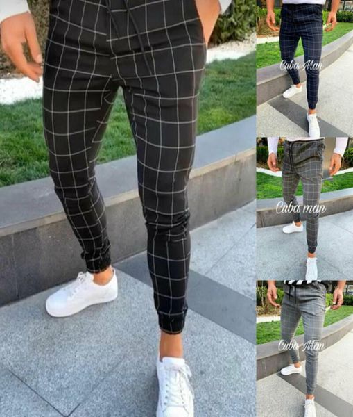 mens casual slim fit pants sport tracksuit skinny joggers sweatpants stretch trousers plaid men1094737, Black
mens casual slim fit pants sport tracksuit skinny joggers sweatpants stretch trousers plaid men1094737, Black