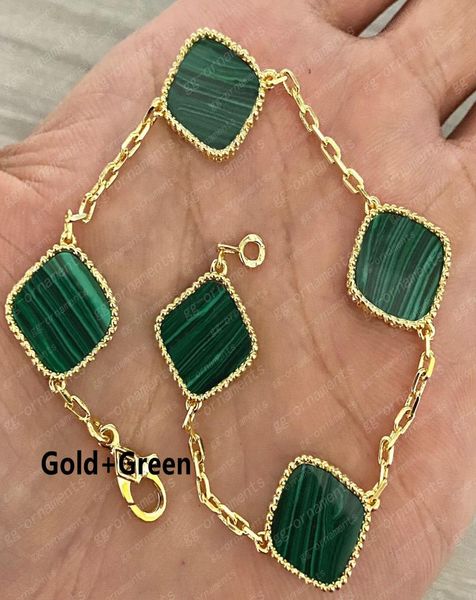 designer bracelet classic 4four leaf clover charm bracelets bangle chain 18k gold agate shell motherofpearl for womengirl wedd9413881, Golden;silver
designer bracelet classic 4four leaf clover charm bracelets bangle chain 18k gold agate shell motherofpearl for womengirl wedd9413881, Golden;silver