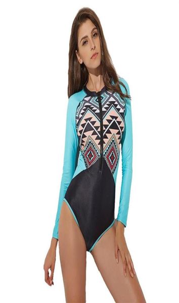 onepiece suits long sleeve swimwear women geometric patchwork bodysuit one piece surfing swimsuits front zipper rash guard304g6122493
onepiece suits long sleeve swimwear women geometric patchwork bodysuit one piece surfing swimsuits front zipper rash guard304g6122493