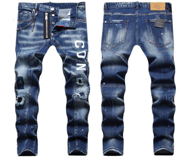 d2 dsq icon gg men jeans hole men skinny biker distressed jeans designers slim jeans straight denim pants trousers motorcycle man 9957215, Blue
d2 dsq icon gg men jeans hole men skinny biker distressed jeans designers slim jeans straight denim pants trousers motorcycle man 9957215, Blue