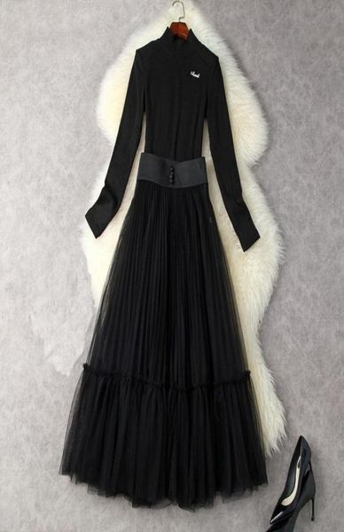casual dresses 2022 fashion designer spring skirt set women black knitting dresshigh waist mesh office lady4505618, Black;gray
casual dresses 2022 fashion designer spring skirt set women black knitting dresshigh waist mesh office lady4505618, Black;gray