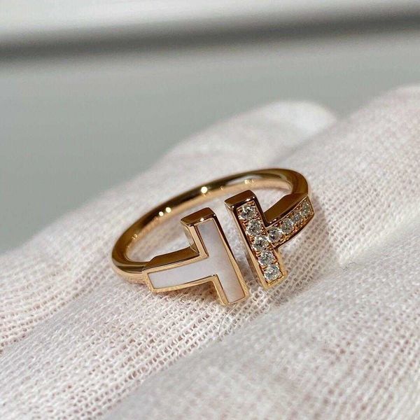 designer new slightly inlaid with zircon jewelry white fritillary double t ring t-shaped opening index finger diamond v gold color colorfast, Silver
designer new slightly inlaid with zircon jewelry white fritillary double t ring t-shaped opening index finger diamond v gold color colorfast, Silver