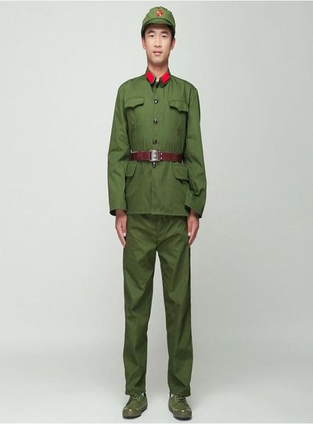 north korean soldier uniform red guards green performance costume stage film television eight route army outfit vietnam military8233858, Black;red
north korean soldier uniform red guards green performance costume stage film television eight route army outfit vietnam military8233858, Black;red