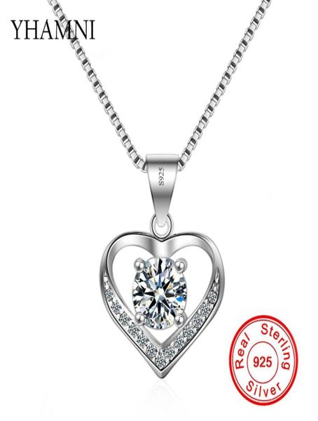 yhamni original 100 925 sterling silver jewelry 6mm cz diamant heart pendant necklace for valentine039s day gift of love xdz248042596
yhamni original 100 925 sterling silver jewelry 6mm cz diamant heart pendant necklace for valentine039s day gift of love xdz248042596