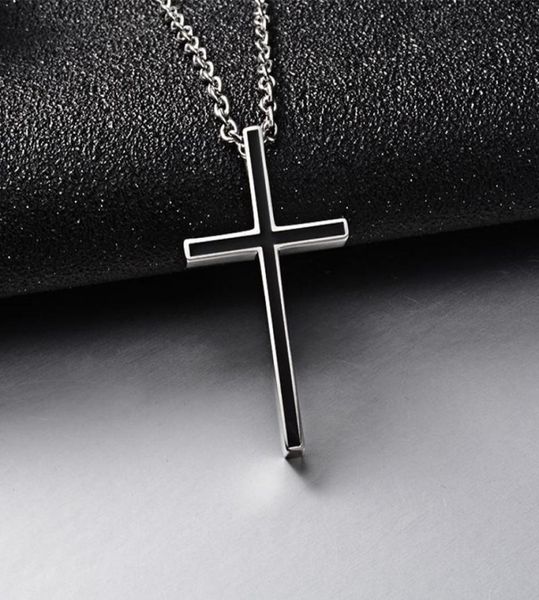 cross necklace women black pendant stainless steel fashion necklaces jewelry on the neck hip hop rock gifts for male2481327, Silver
cross necklace women black pendant stainless steel fashion necklaces jewelry on the neck hip hop rock gifts for male2481327, Silver