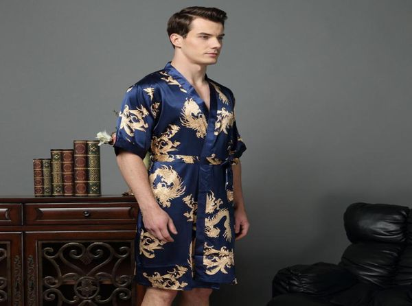 men039s sleepwear chinese dragon male silk dressing gown mens satin robe with kimono men 12835617185, Black;brown
men039s sleepwear chinese dragon male silk dressing gown mens satin robe with kimono men 12835617185, Black;brown