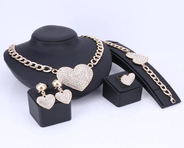 women jewelry sets romantic heart love crystal statement chokers necklace earring ring set for bridal gold color wedding dress7052858, Slivery;golden
women jewelry sets romantic heart love crystal statement chokers necklace earring ring set for bridal gold color wedding dress7052858, Slivery;golden