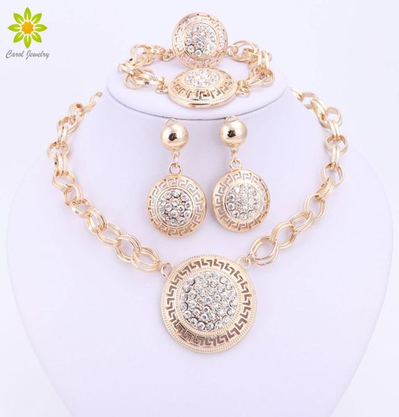 women wedding gold plated round design necklace set fine jewelry sets african beads bridal ring bracelet earrings accessories7443820, Slivery;golden
women wedding gold plated round design necklace set fine jewelry sets african beads bridal ring bracelet earrings accessories7443820, Slivery;golden