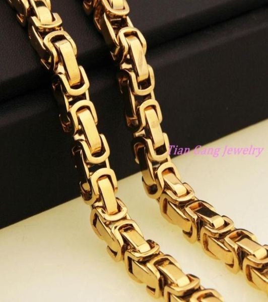 7quot40quot 8mm fashion jewelry trendy byzantine chain men039s 316l stainless steel necklace mens gold chains necklaces5803317, Silver
7quot40quot 8mm fashion jewelry trendy byzantine chain men039s 316l stainless steel necklace mens gold chains necklaces5803317, Silver