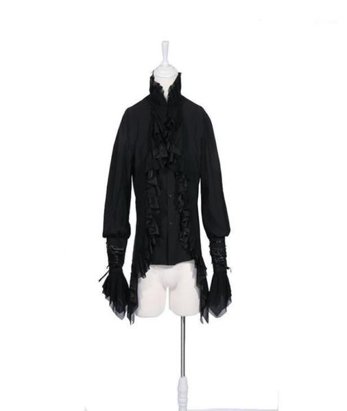 men long sleeve shirt gothic man blouse autumn party mens shirt black white men shirts fashion14640884, White;black
men long sleeve shirt gothic man blouse autumn party mens shirt black white men shirts fashion14640884, White;black