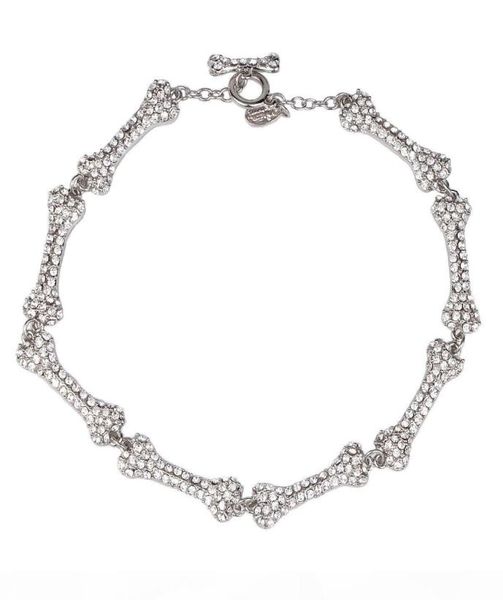 eightsection bone necklace full of diamonds flashing diamonds fivesection bone saturn necklace european and american punk7640698, Silver
eightsection bone necklace full of diamonds flashing diamonds fivesection bone saturn necklace european and american punk7640698, Silver