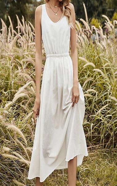 casual dresses summer women039s elegant white dress romantic beautiful elastic waist midi sleeveless tank for women9621295, Black;gray
casual dresses summer women039s elegant white dress romantic beautiful elastic waist midi sleeveless tank for women9621295, Black;gray