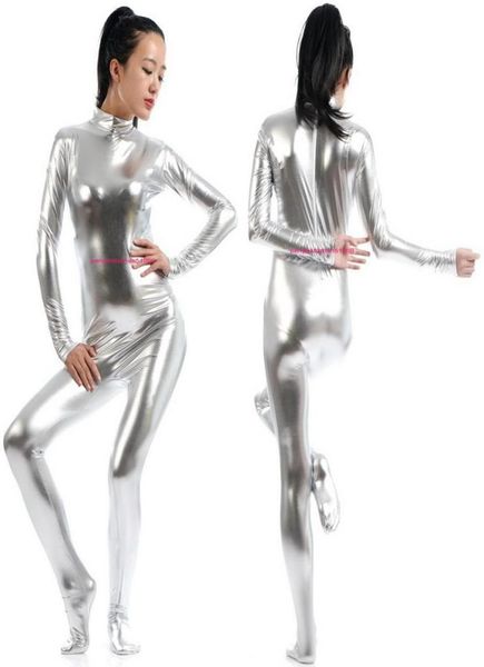 women body suit costumes silver shiny lycra metallic women039s catsuit costume no headhand halloween party fancy dress co2190755, Black
women body suit costumes silver shiny lycra metallic women039s catsuit costume no headhand halloween party fancy dress co2190755, Black