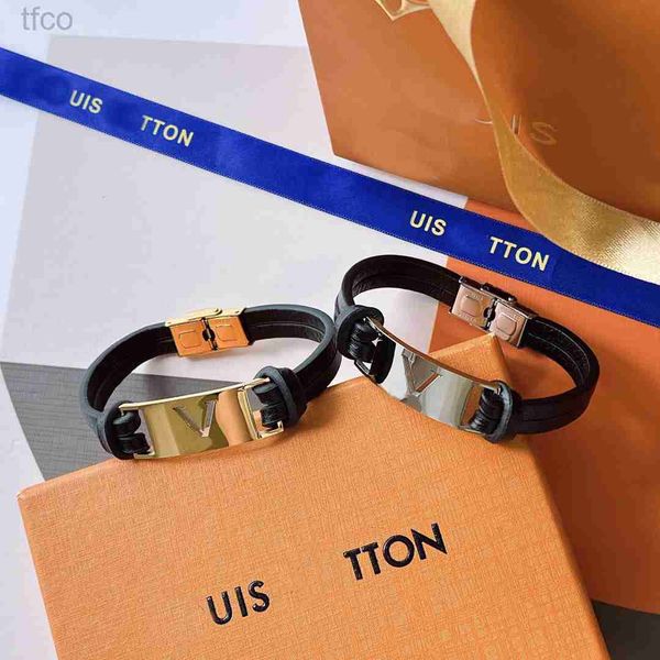 designer bracelets luxury leather bangle bracelet for men 18k gold plated fashion design popular embossed stamp brand letters accessory, Black
designer bracelets luxury leather bangle bracelet for men 18k gold plated fashion design popular embossed stamp brand letters accessory, Black