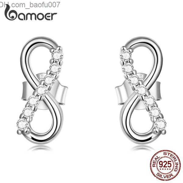 charm bamoer genuine 925 sterling silver shining infinite symbol stud earrings suitable for women simple geometric earrings exquisite jewelr, Golden
charm bamoer genuine 925 sterling silver shining infinite symbol stud earrings suitable for women simple geometric earrings exquisite jewelr, Golden