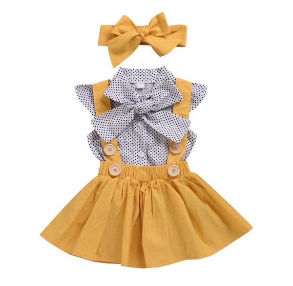 baby girls clothes sets 2019 summer dot flying sleeve trap dressheadband 3piece kids children039s clothing suit9915703, White
baby girls clothes sets 2019 summer dot flying sleeve trap dressheadband 3piece kids children039s clothing suit9915703, White