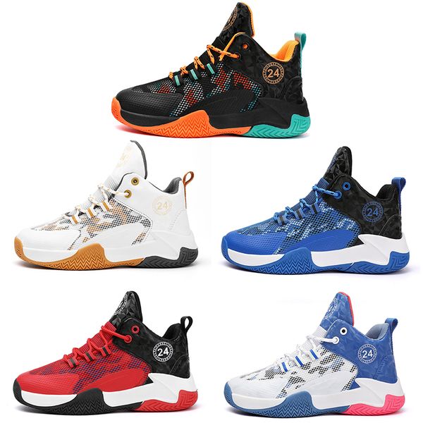 2023 multi-colored kids basketball breathable shoes men women white blue black orange red golden mens trainers outdoor sports
2023 multi-colored kids basketball breathable shoes men women white blue black orange red golden mens trainers outdoor sports
