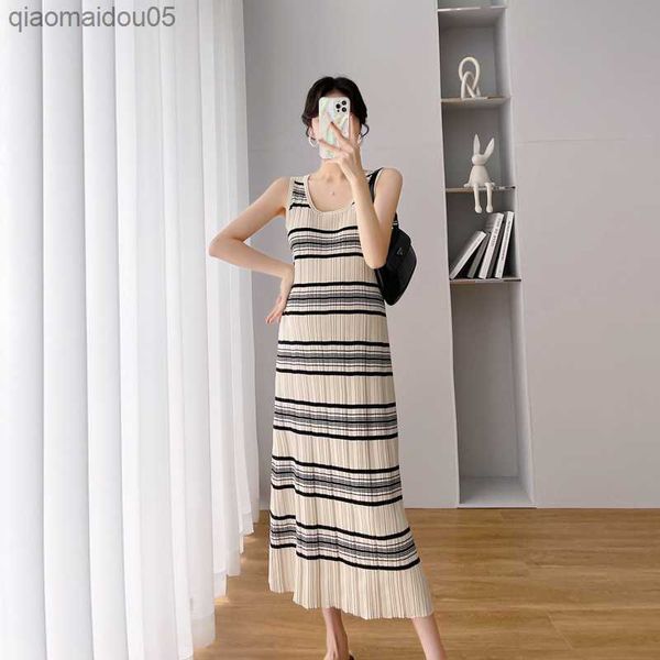 maternity wear new knitted striped vest bottoming dress fashion high elastic sweet striped all-match skirt maternity clothing l230712, White
maternity wear new knitted striped vest bottoming dress fashion high elastic sweet striped all-match skirt maternity clothing l230712, White
