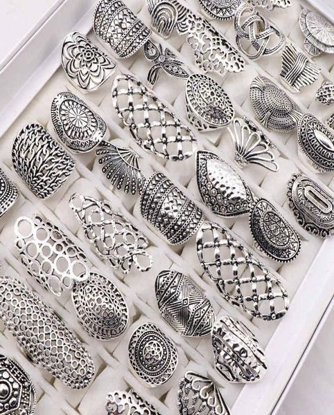 women vintage carved flower silver plated jewelry rings for women gift party size 17mm to 20mm mix style7274190, Golden;silver
women vintage carved flower silver plated jewelry rings for women gift party size 17mm to 20mm mix style7274190, Golden;silver