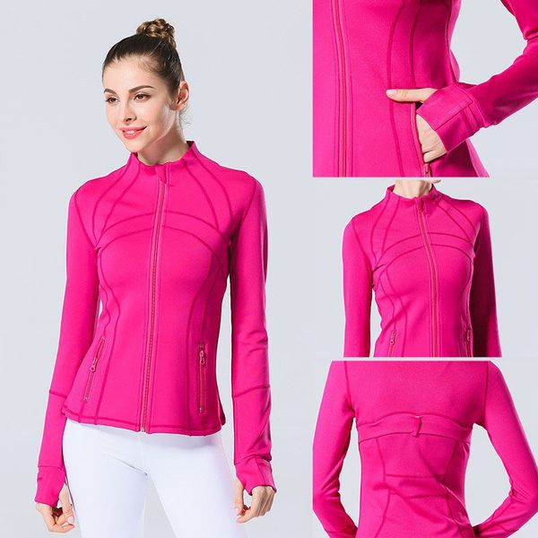 lu yoga sports jacket women kam stretch zip running yoga long sleeve fitness casual full zip slim-fit everyday wear yoga clothing
lu yoga sports jacket women kam stretch zip running yoga long sleeve fitness casual full zip slim-fit everyday wear yoga clothing